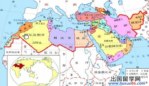 高考地理知识点总结:亚洲和非洲